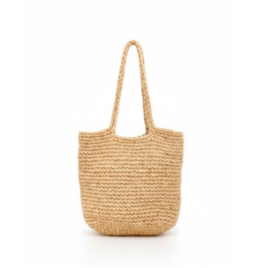 Handknitted Casual Tote Bag for Sustainable Style